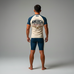 Patriotic USA rashguard NO GI