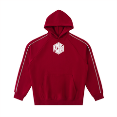 Kimura Contrast Piping Raglan Hoodie – Premium Street & Grappling Style