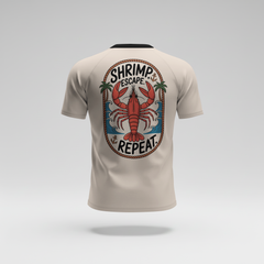 Shrimp Escape Repeat Rashguard – Kimura Club