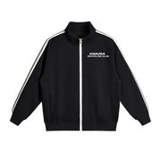Contrast Side-Stripe Stand Collar Jacket Kimura Grappling Club