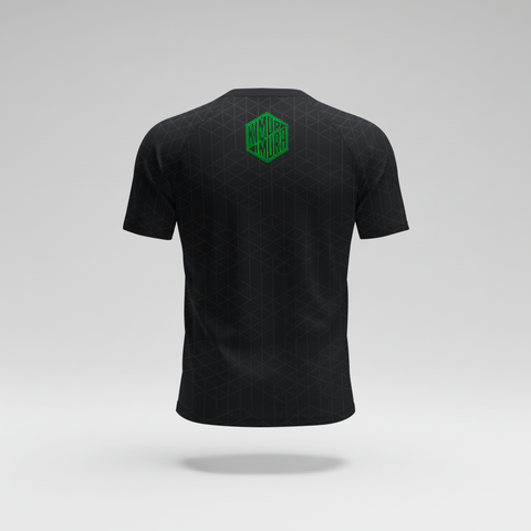 Kimura Black & Neon Green Rashguard