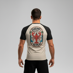 Shrimp Escape Repeat Rashguard – Kimura Club