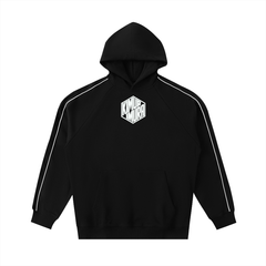 Kimura Contrast Piping Raglan Hoodie – Premium Street & Grappling Style