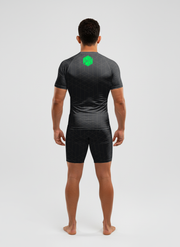 Kimura Black & Neon Green Rashguard