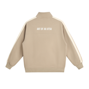 Contrast Side-Stripe Stand Collar Jacket Kimura Grappling Club