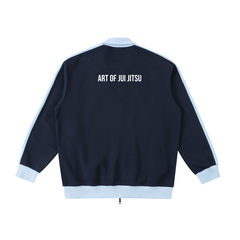 Kimura Contrast Trim Stand Collar Jacket