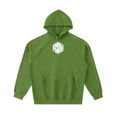 Kimura Contrast Piping Raglan Hoodie – Premium Street & Grappling Style