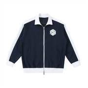 Kimura Contrast Trim Stand Collar Jacket