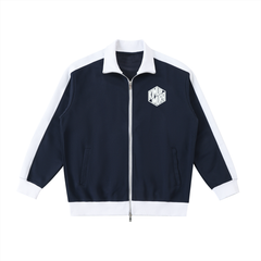 Kimura Contrast Trim Stand Collar Jacket