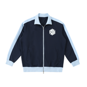 Kimura Contrast Trim Stand Collar Jacket