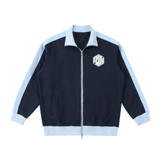 Kimura Contrast Trim Stand Collar Jacket