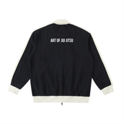 Kimura Contrast Trim Stand Collar Jacket