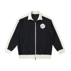 Kimura Contrast Trim Stand Collar Jacket